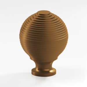 Colonial Bronze 636 637 Series 27 in Matte Light Statuary Bronze (M20)