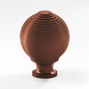 Colonial Bronze 636 637 Series 17 in Matte Antique Copper (M11)