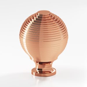 Colonial Bronze 636 637 Series 13 in Polished Copper (CU)