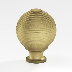 Colonial Bronze 636 637 Series 9 in Distressed Antique Brass (D5)