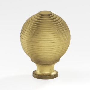 Colonial Bronze 636 637 Series 8 in Matte Antique Satin Brass (M5)