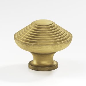 Colonial Bronze 632 633 Series 8 in Matte Antique Satin Brass (M5)
