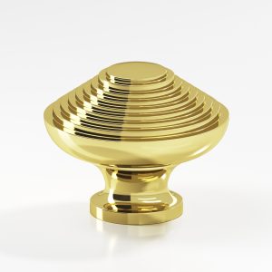 Colonial Bronze 632 633 Series 2 in Unlacquered Polished Brass (3A)