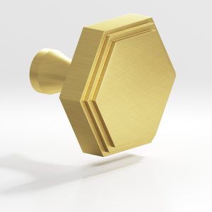 Colonial Bronze 626 627 628 Series 7 in Matte Satin Brass (M4)