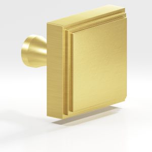 Colonial Bronze 623 624 625 Series 7 in Matte Satin Brass (M4)