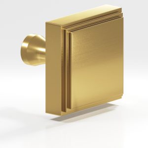 Colonial Bronze 623 624 625 Series 4 in Unlacquered Satin Brass (4A)
