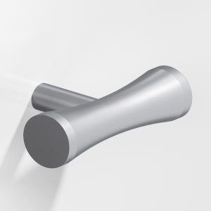 Colonial Bronze Series 540 38 in Matte Satin Chrome (M26D)