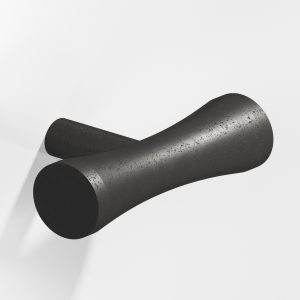 Colonial Bronze Series 540 24 in Distressed Satin Black (D19))
