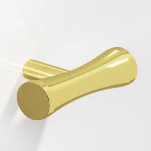 Colonial Bronze Series 540 2 in Unlacquered Polished Brass (3A)