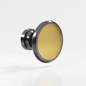 Colonial Bronze Series 378 48a in Graphite with Satin Brass (GRAX4)