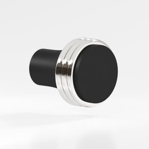 Colonial Bronze Series 376_377_43b in Matte Satin Black with Satin Brass-(M19X4)