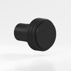 Colonial Bronze Series 376 377 23 in Matte Satin Black (M19)