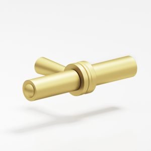 Colonial Bronze Series 308 309 7 in Matte Satin Brass (M4)