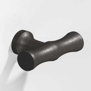 Colonial Bronze Series 283 24 in Distressed Satin Black (D19)