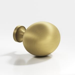 Colonial Bronze 198 199 Series 8 in Matte Antique Satin Brass (M5)