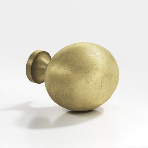 Colonial Bronze 198 199 Series 9 in Distressed Antique Brass (D5)