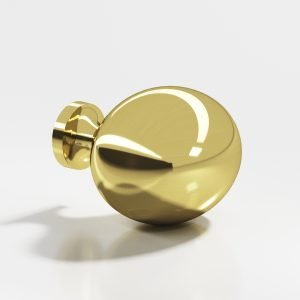 Colonial Bronze 198 199 Series 2 in Unlacquered Polished Brass (3A)