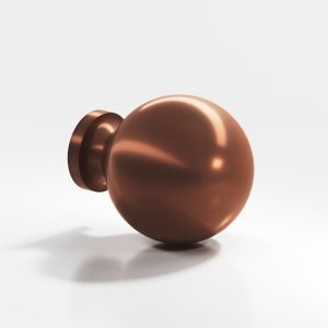 Colonial Bronze 196 197 Series 17 in Matte Antique Copper (M11)