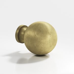 Colonial Bronze 196 197 Series 9 in Distressed Antique Brass (D5)