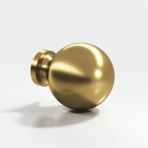 Colonial Bronze 196 197 Series 4 in Unlacquered Satin Brass (4A)