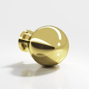 Colonial Bronze 196 197 Series 2 in Unlacquered Polished Brass (3A)