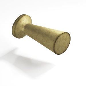 Colonial Bronze 195 Series 9 in Distressed Antique Brass (D5)