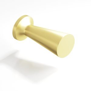 Colonial Bronze 195 Series 7 in Matte Satin Brass (M4)