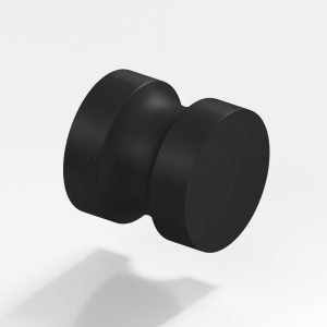 Colonial Bronze 188 189 Series 23 in Matte Satin Black (M19)