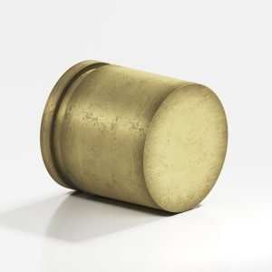 Colonial Bronze 186 187 Series 9 in Distressed Antique Brass (D5)