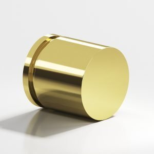 Colonial Bronze 186 187 Series 2 in Unlacquered Polished Brass (3A)