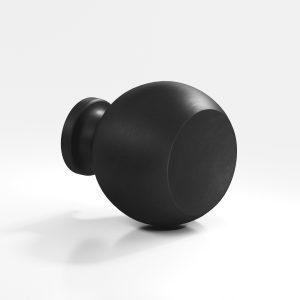 Colonial Bronze 182 183 Series 23 in Matte Satin Black (M19)