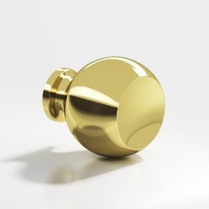 Colonial Bronze 182 183 Series 2 in Unlacquered Polished Brass (3A)