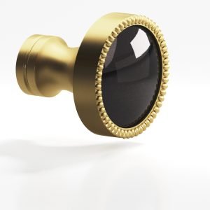 Colonial Bronze Series 175_4a_ in Satin Brass with Satin Black-(4x19)