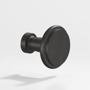 Colonial Bronze 138 Series 24 in Distressed Satin Black (D19))