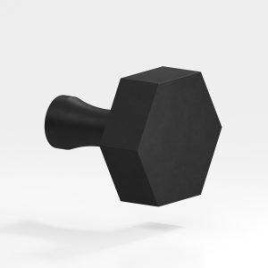 Colonial Bronze 130 131 132 Series 23 in Matte Satin Black (M19)