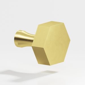 Colonial Bronze 130 131 132 Series 7 in Matte Satin Brass (M4)