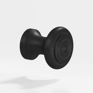 Colonial Bronze 119 129 139 150 Series 23 in Matte Satin Black (M19)