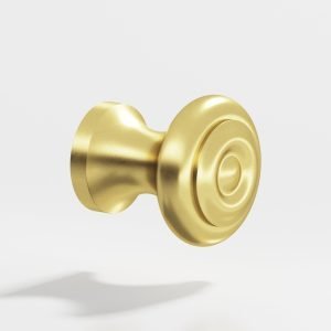Colonial Bronze 119 129 139 150 Series 7 in Matte Satin Brass (M4)
