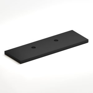 Colonial Bronze Series 9420 23 in Matte Satin Black (M19)