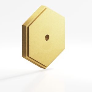 Colonial Bronze Series 9626 9627 9628 5 in Frost Brass™ (4F)