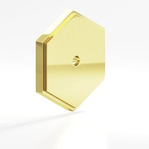 Colonial Bronze Series 9626 9627 9628 2 in Unlacquered Polished Brass (3A)