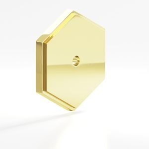 Colonial Bronze Series 9626 9627 9628 1 in Polished Brass (3)