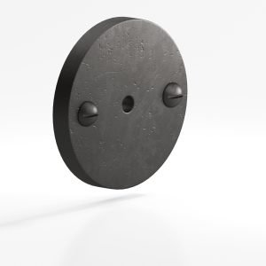 Colonial Bronze Series 592 24 in Distressed Satin Black (D19))