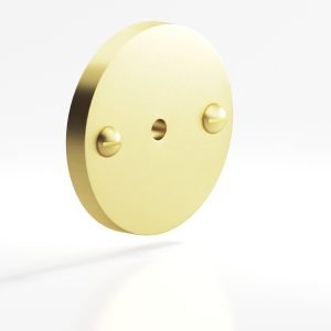 Colonial Bronze Series 592 7 in Matte Satin Brass (M4)