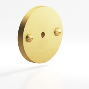 Colonial Bronze Series 592 5 in Frost Brass™ (4F)