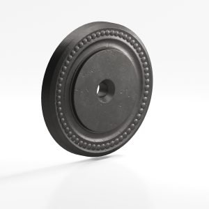 Colonial Bronze Series B203 B9203 24 in Distressed Satin Black (D19))