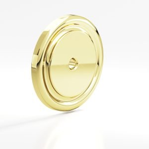 Colonial Bronze Series 202 203 9202 9203 1 in Polished Brass (3)