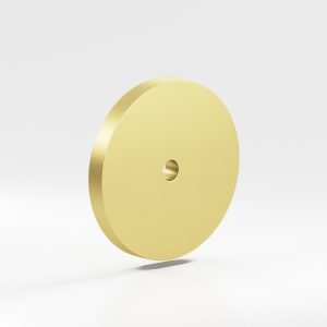 Colonial Bronze 160 161 162 220 9160 9161 9162 9163 9165 9166 9167 9168 Backplate 7 in Matte Satin Brass (M4)