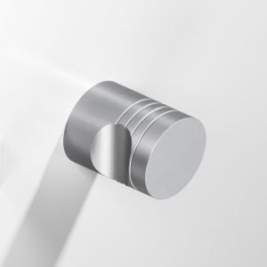 Colonial Bronze 104 105 38 in Matte Satin Chrome (M26D)