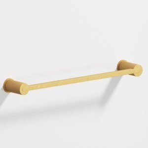 Colonial Bronze Series 43 Towel Bar 12 in Weathered Brass (WB)